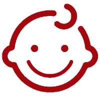 ikona przedstawiająca dziecko, pacjenta pediatrycznego