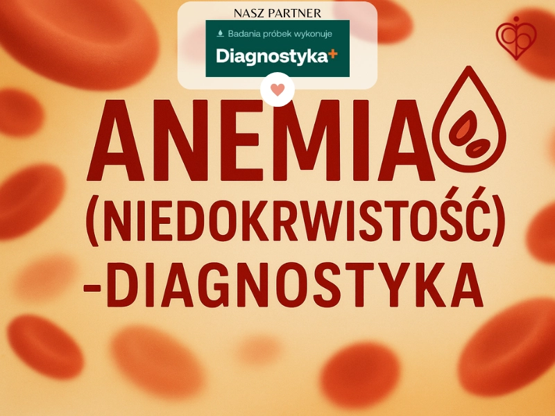 grafika anemii czyli niedokrwistości i jej badań pomocniczych w apriori